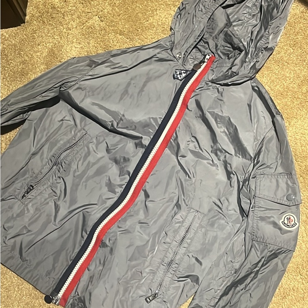 Moncler Gray Windbreaker